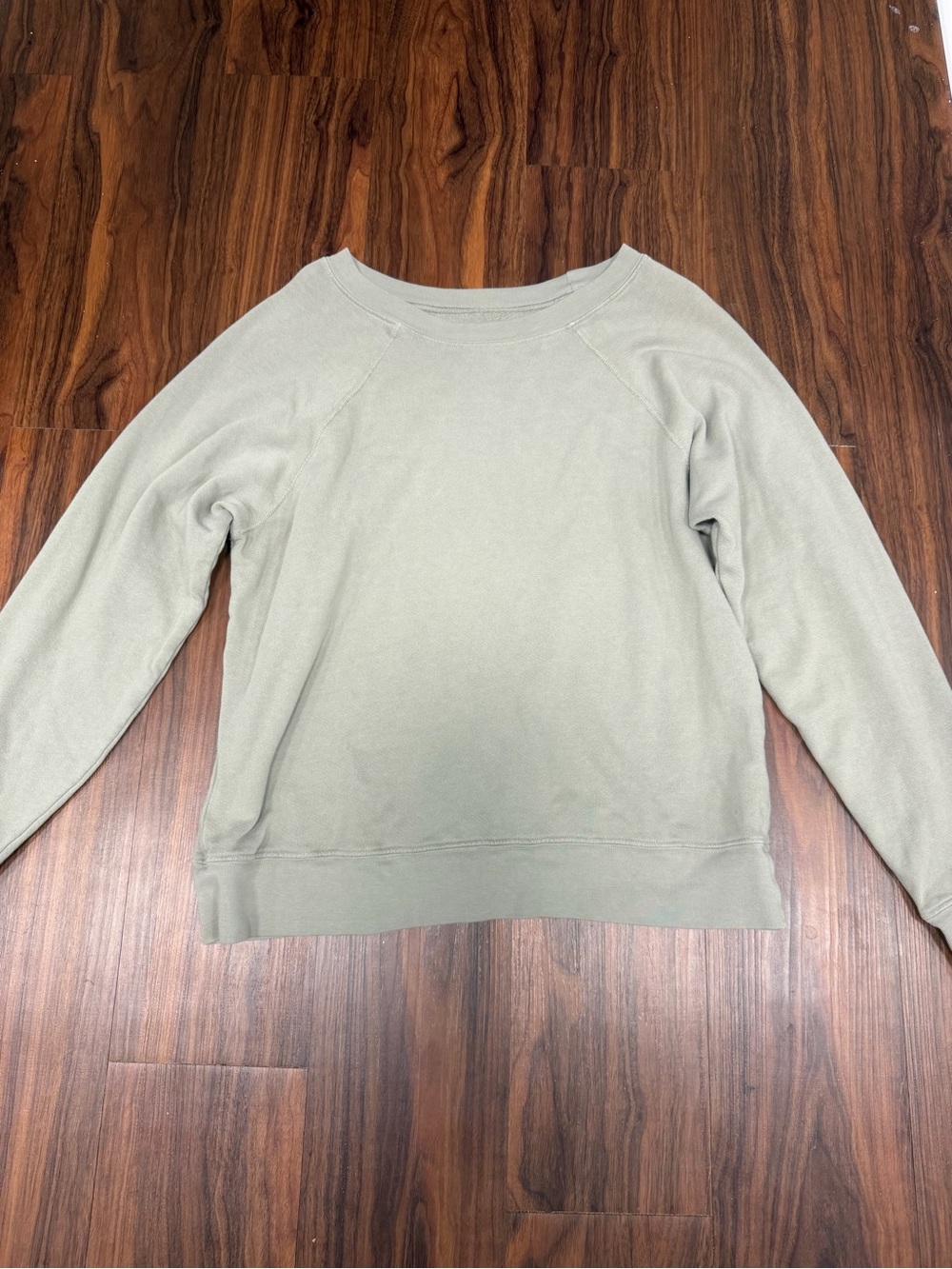 MATE the Label green raglan crew sweatshirt